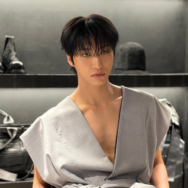 Recent activity shot of Seonghwa (ATEEZ)