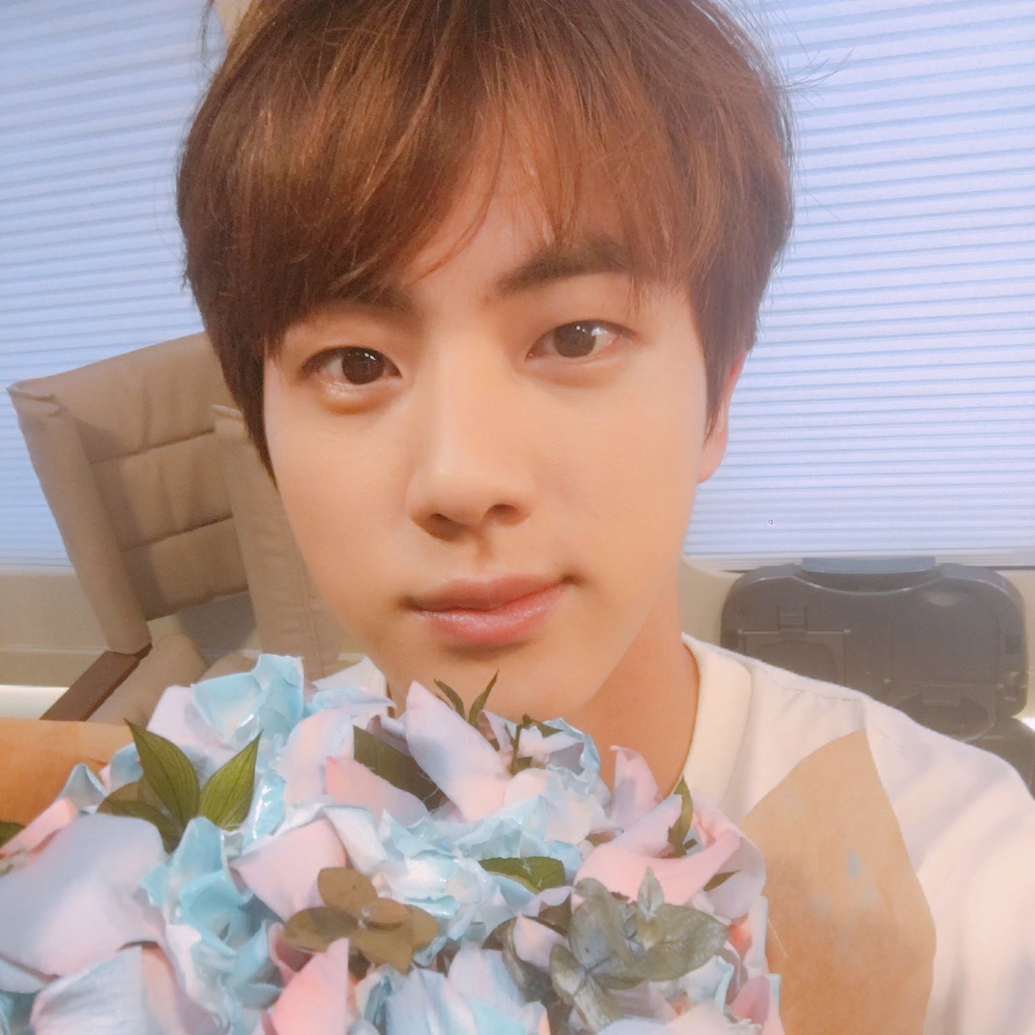 A moment captured by Jin (BTS)'s fan