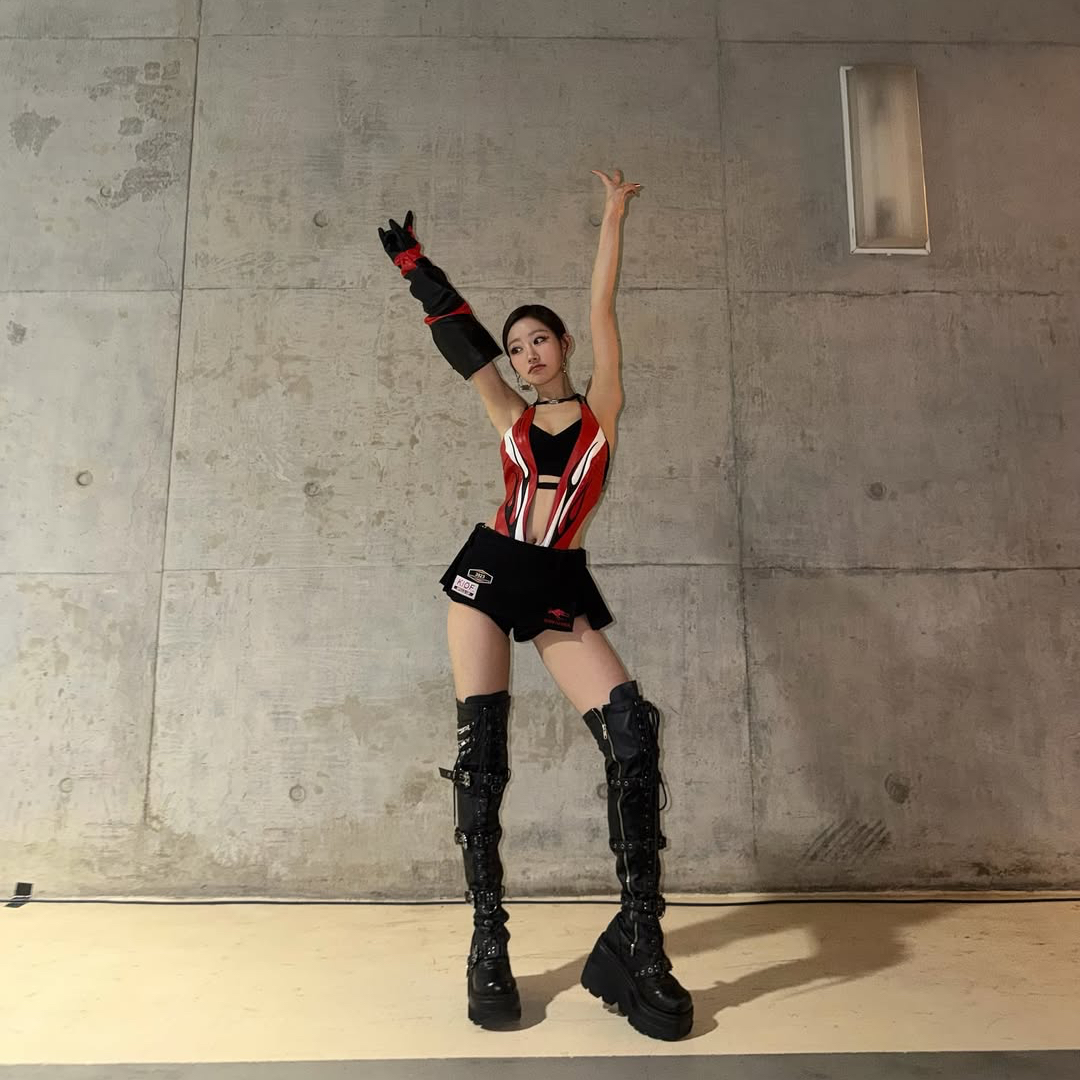 A moment captured by Julie (KISS OF LIFE)'s fan