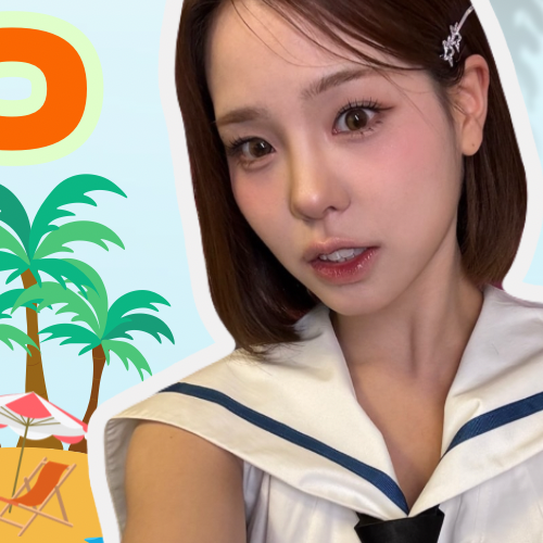 Behind-the-scenes cut of Mako (NiziU)