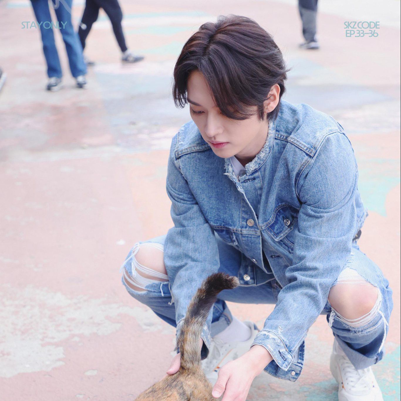 리노 (Stray Kids)의 비하인드 컷