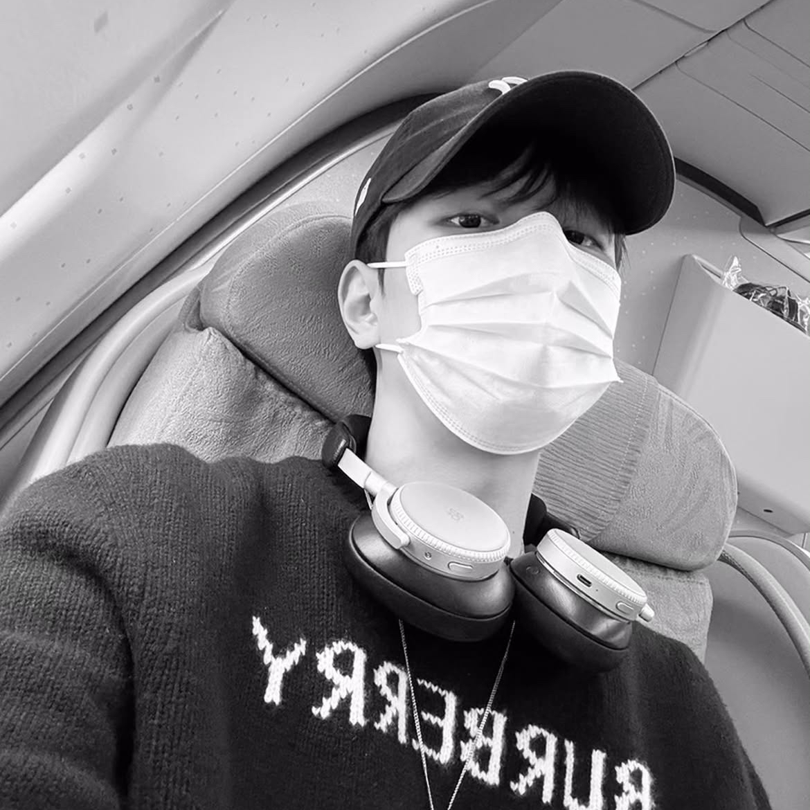 Recent activity shot of Seungmin (Stray Kids)