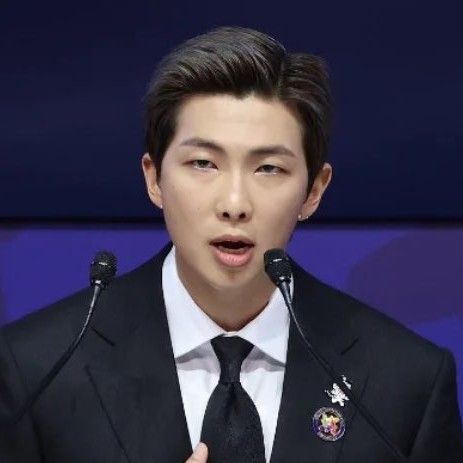 Latest photo of RM (BTS)