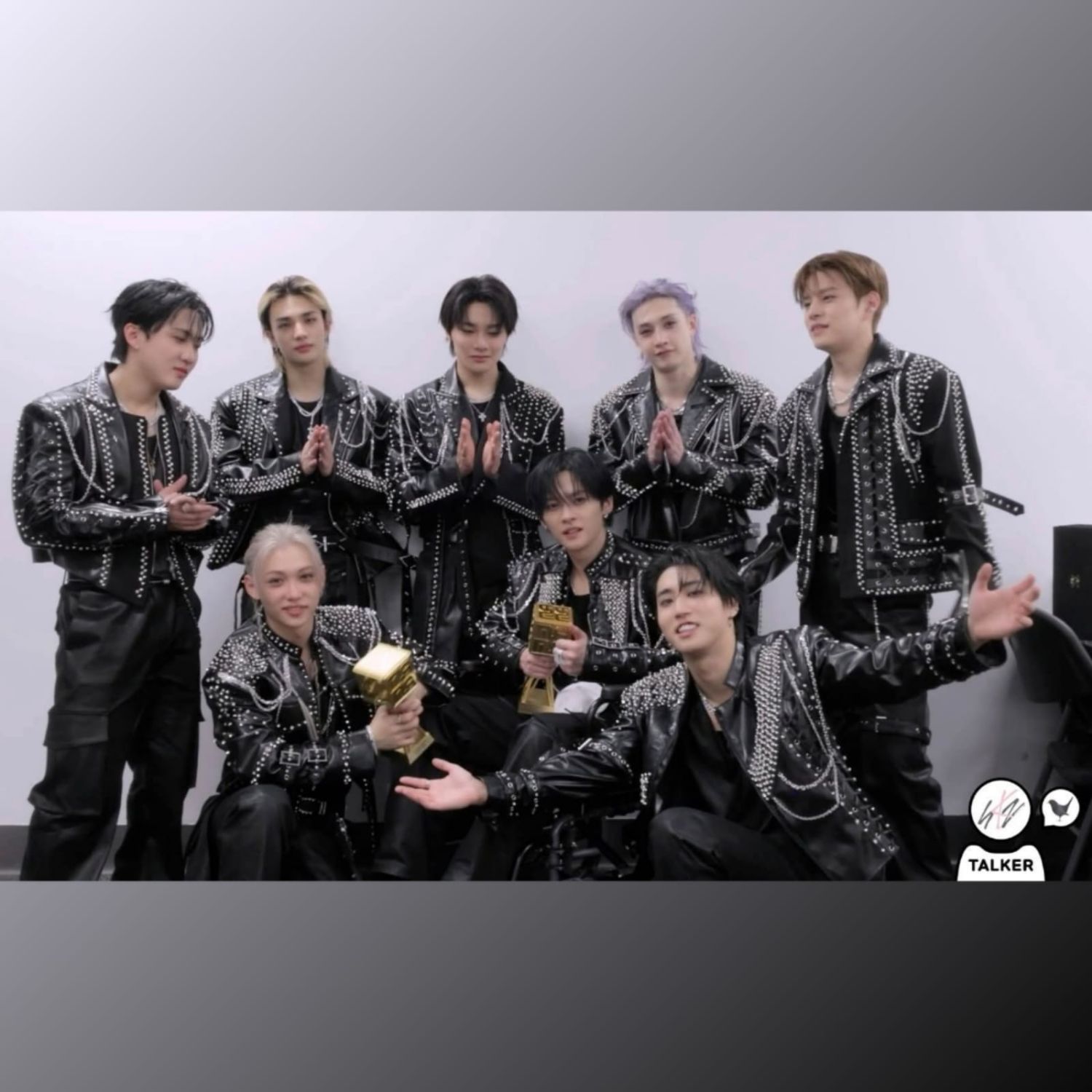 Recent activity shot of Stray Kids