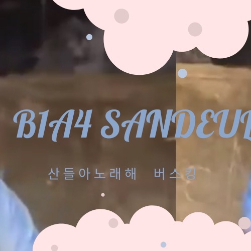 Behind-the-scenes cut of Sandeul (B1A4)