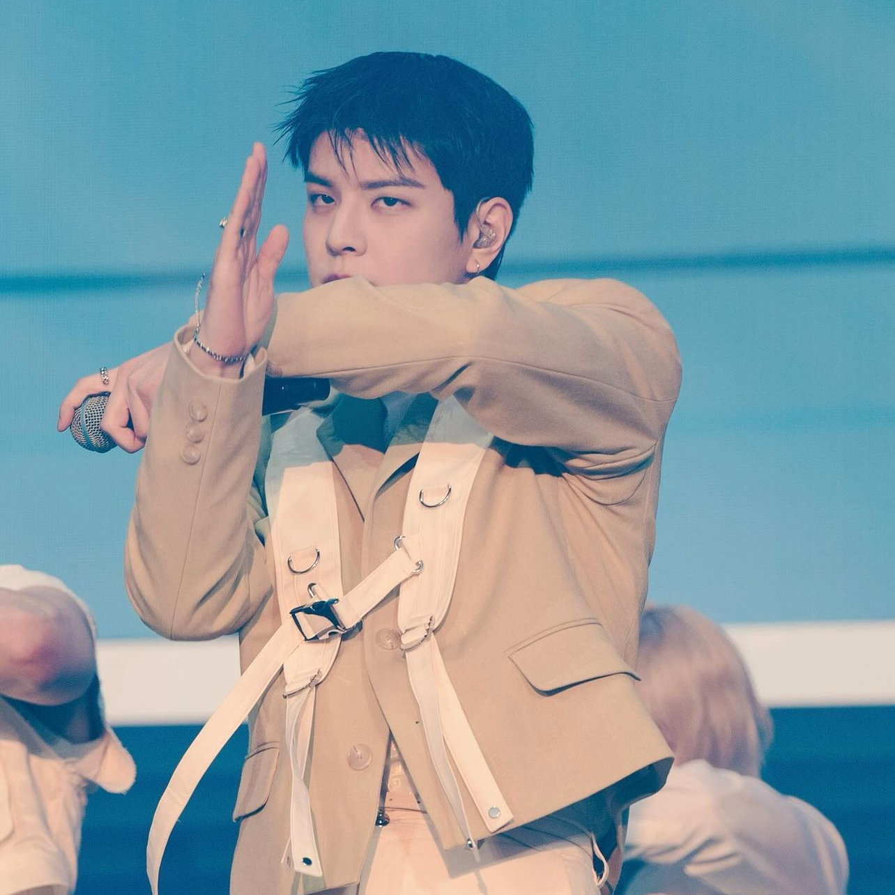 Recent activity shot of Seungmin (Stray Kids)