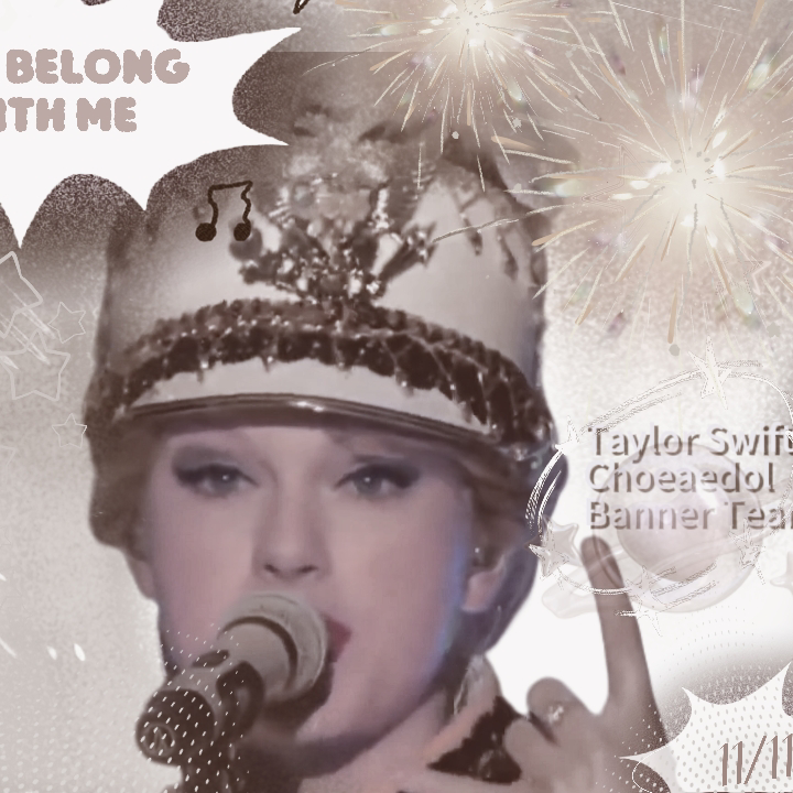 A moment captured by Taylor Swift's fan