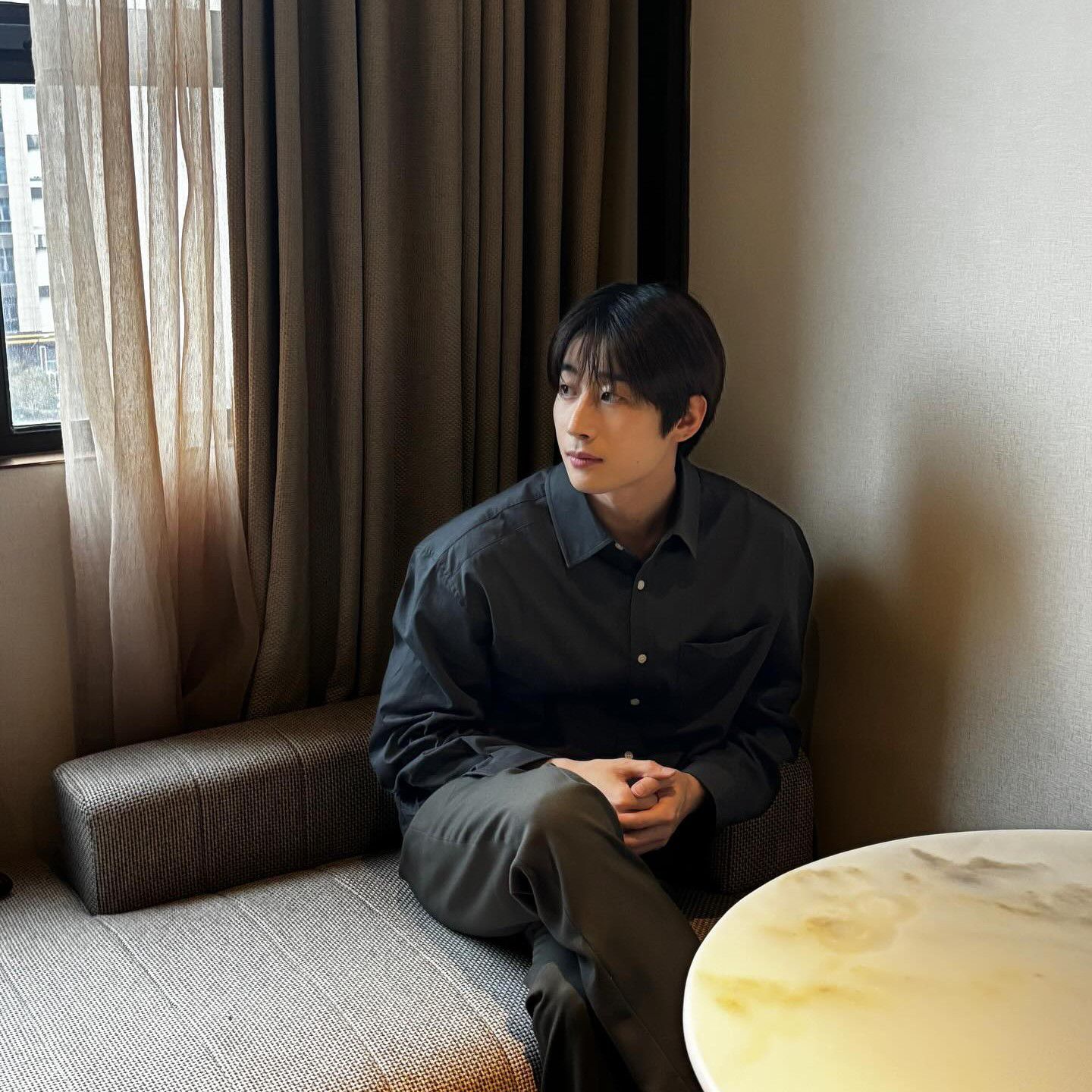 韩胜宇粉丝拍下的瞬间