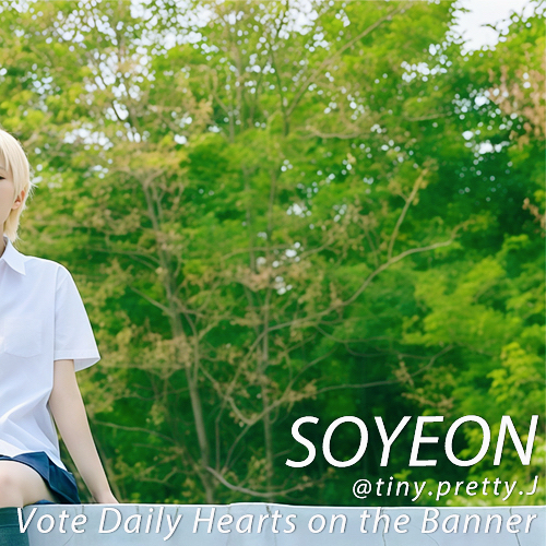 Recent activity shot of Soyeon (i-dle)