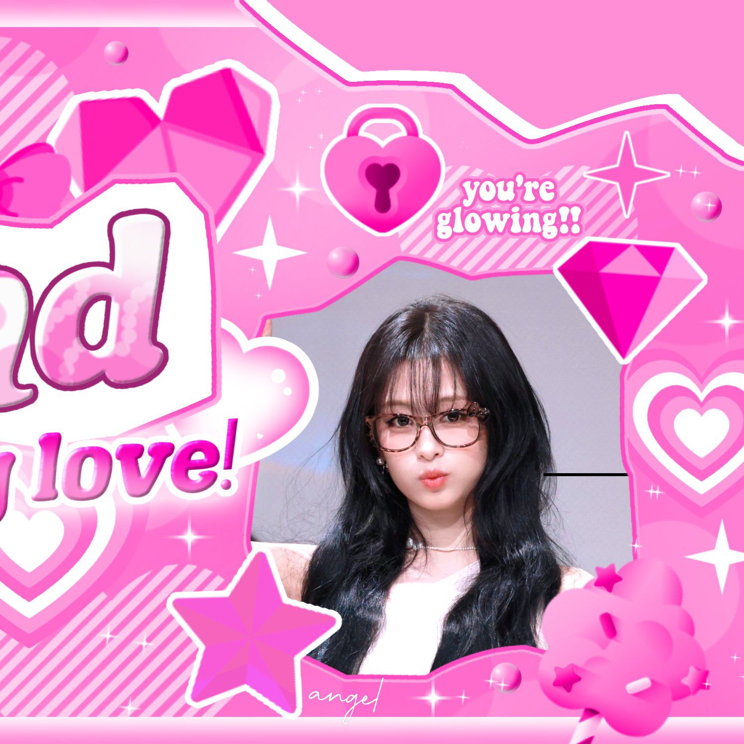 Recent activity shot of Ahyeon (BABYMONSTER)