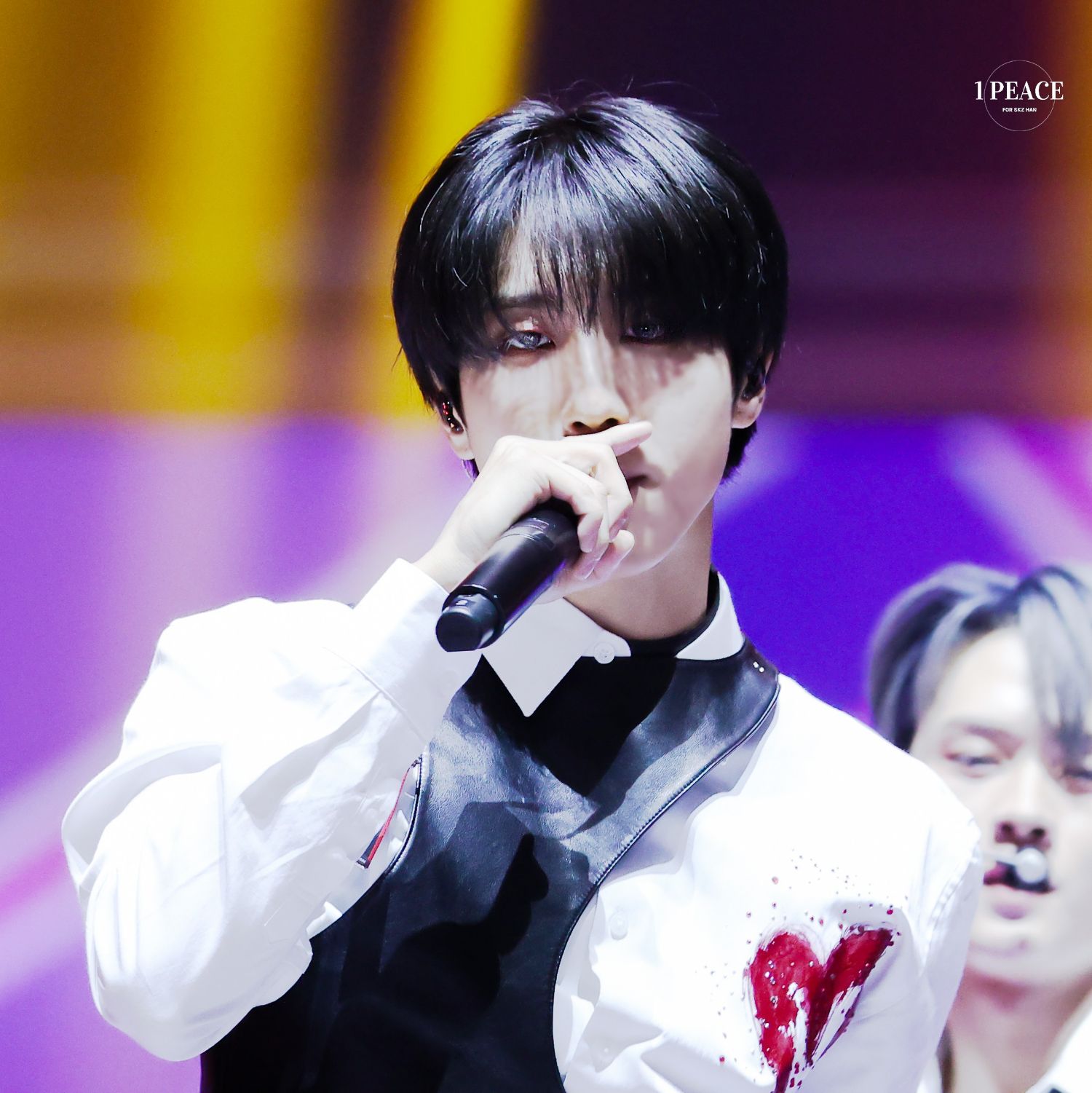 A moment captured by HAN (Stray Kids)'s fan