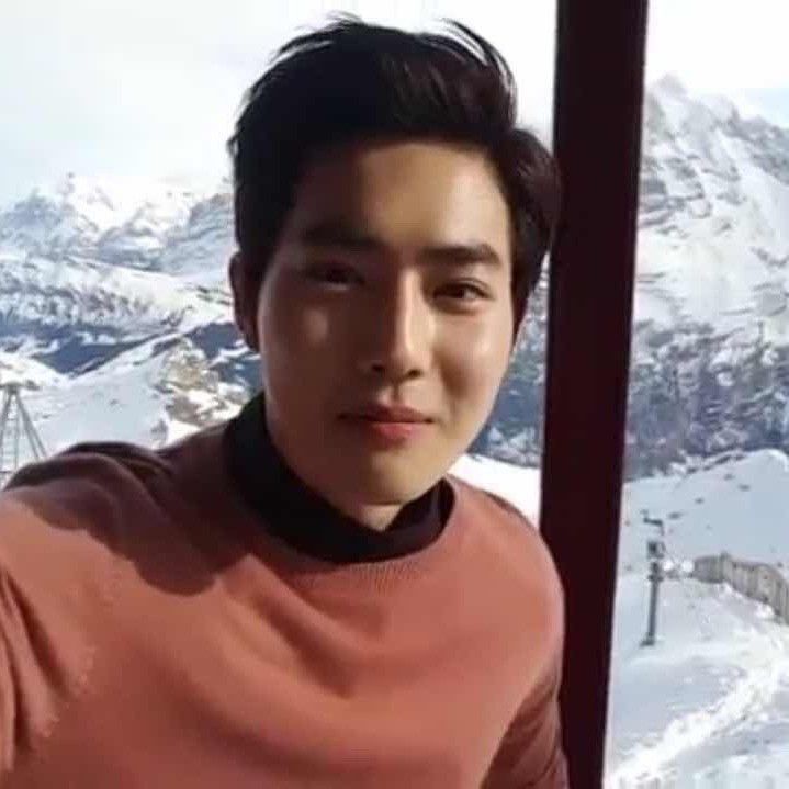 Latest photo of Suho (EXO)