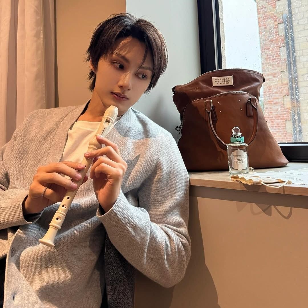 A moment captured by SEVENTEEN's fan