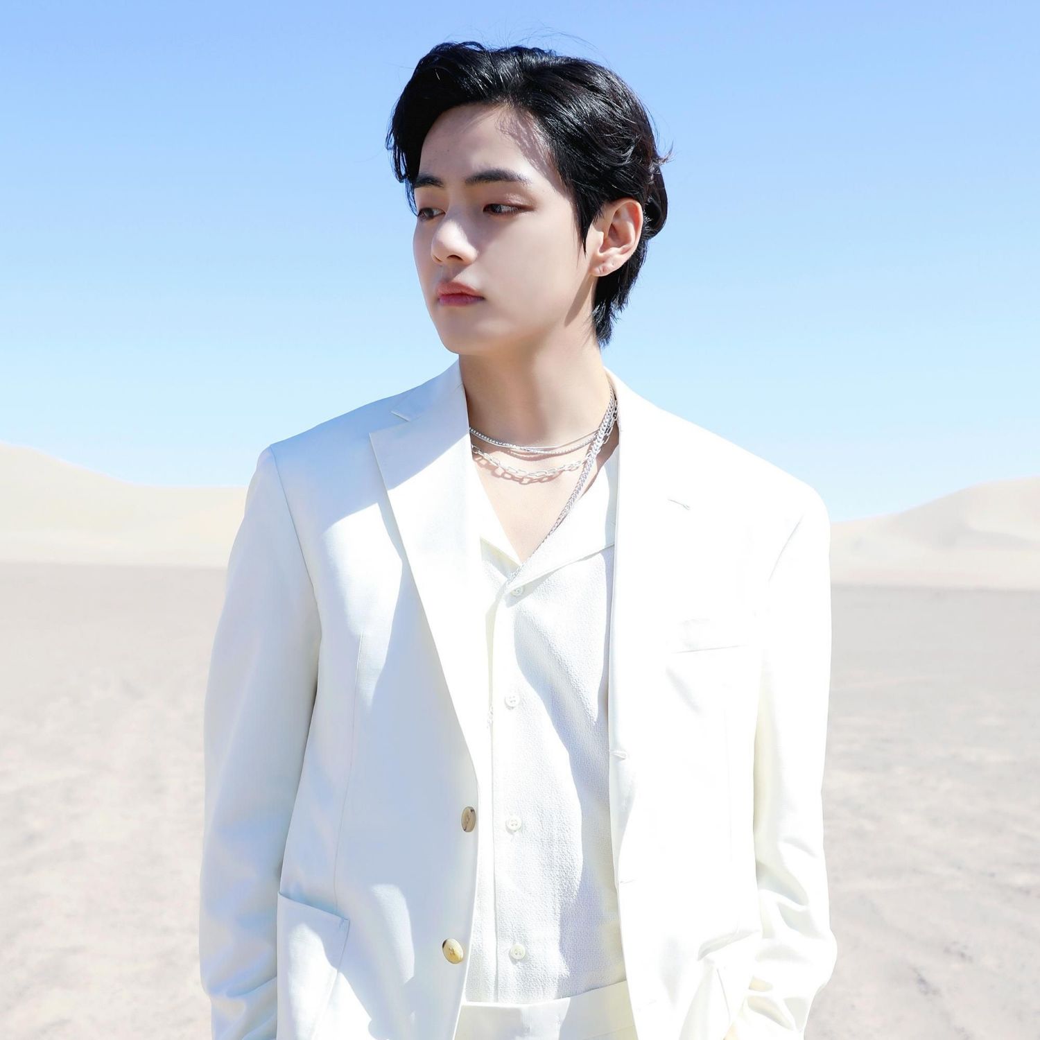 A moment captured by V (BTS)'s fan
