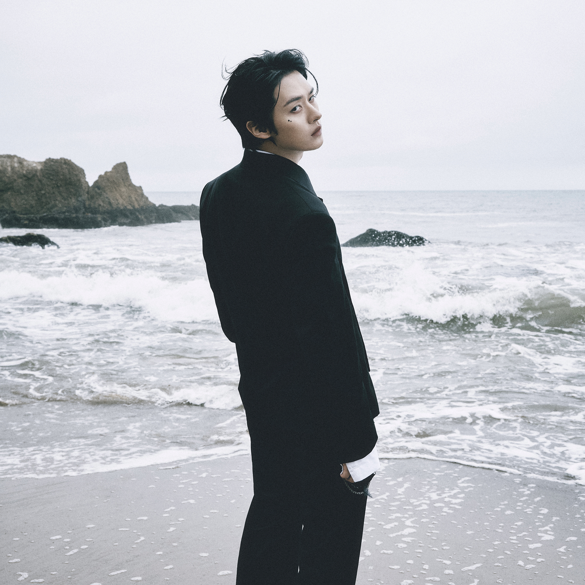 A moment captured by Lee Know (Stray Kids)'s fan