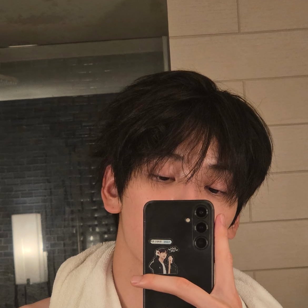 A moment captured by Soobin (TOMORROW X TOGETHER)'s fan