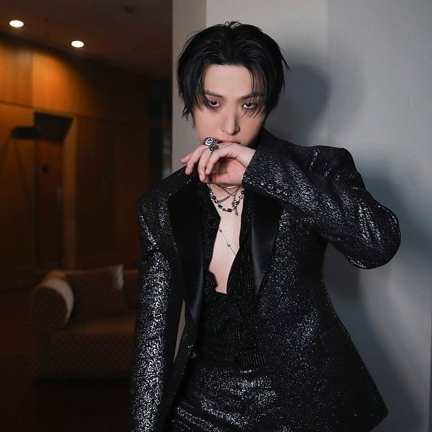 A moment captured by Mingi (ATEEZ)'s fan