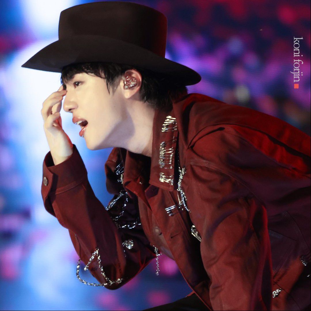 A moment captured by Jin (BTS)'s fan