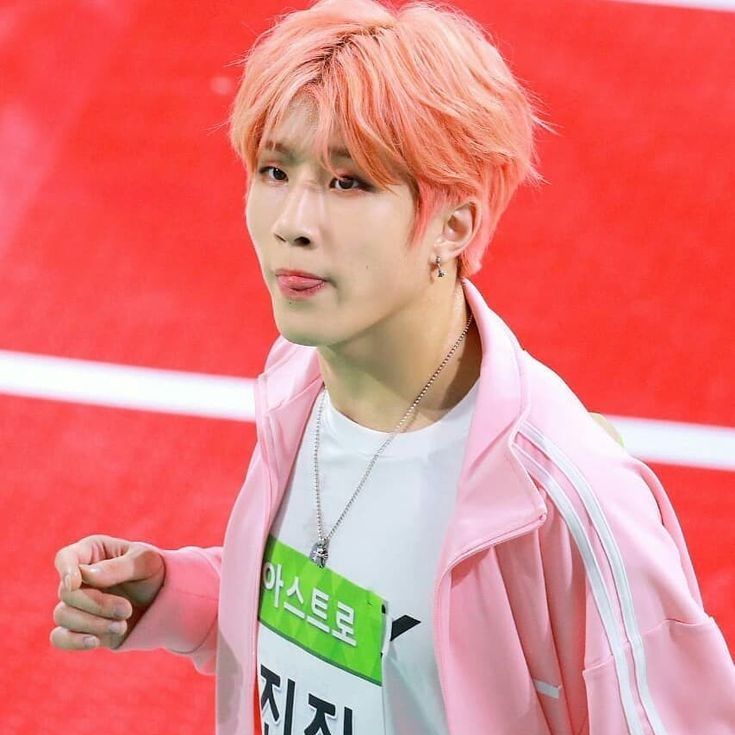 Recent activity shot of Jinjin (ASTRO)