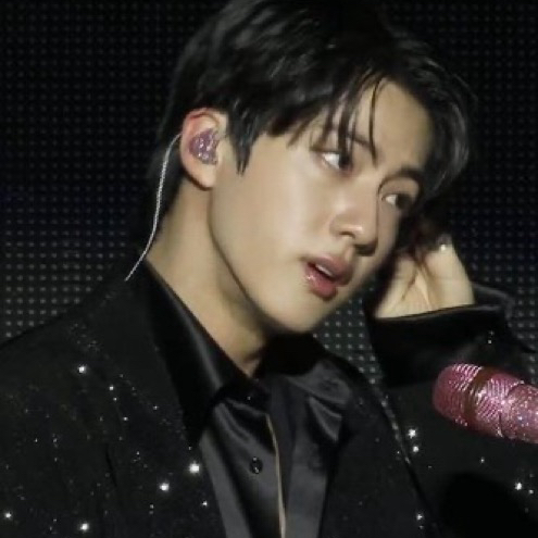 Recent activity shot of Jin (BTS)