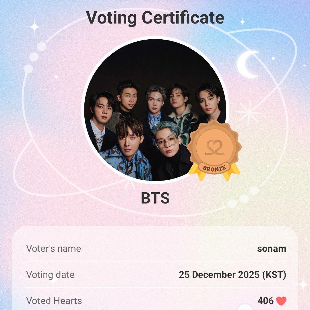 A moment captured by Secret Garden's fan