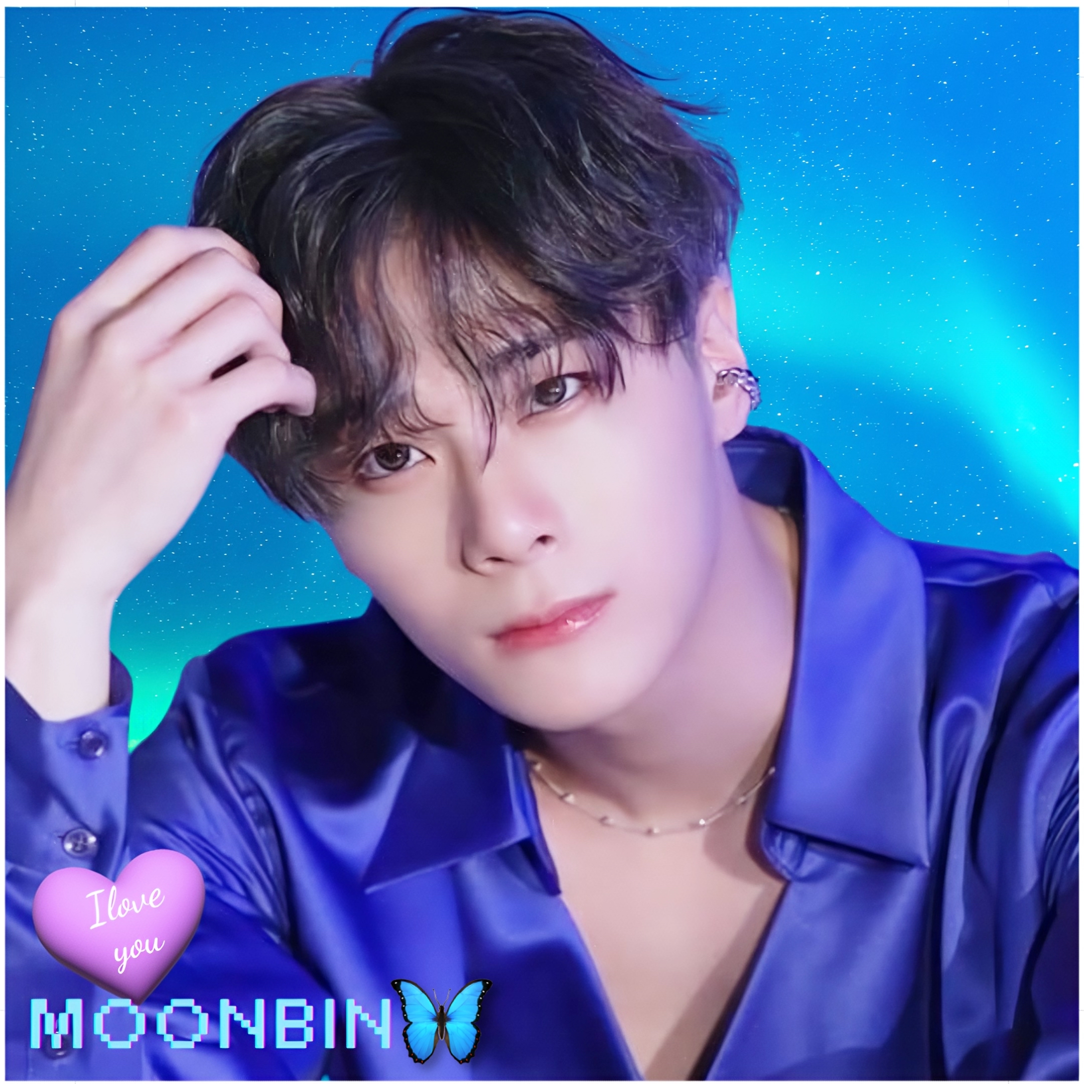 Recent activity shot of Moonbin (ASTRO)