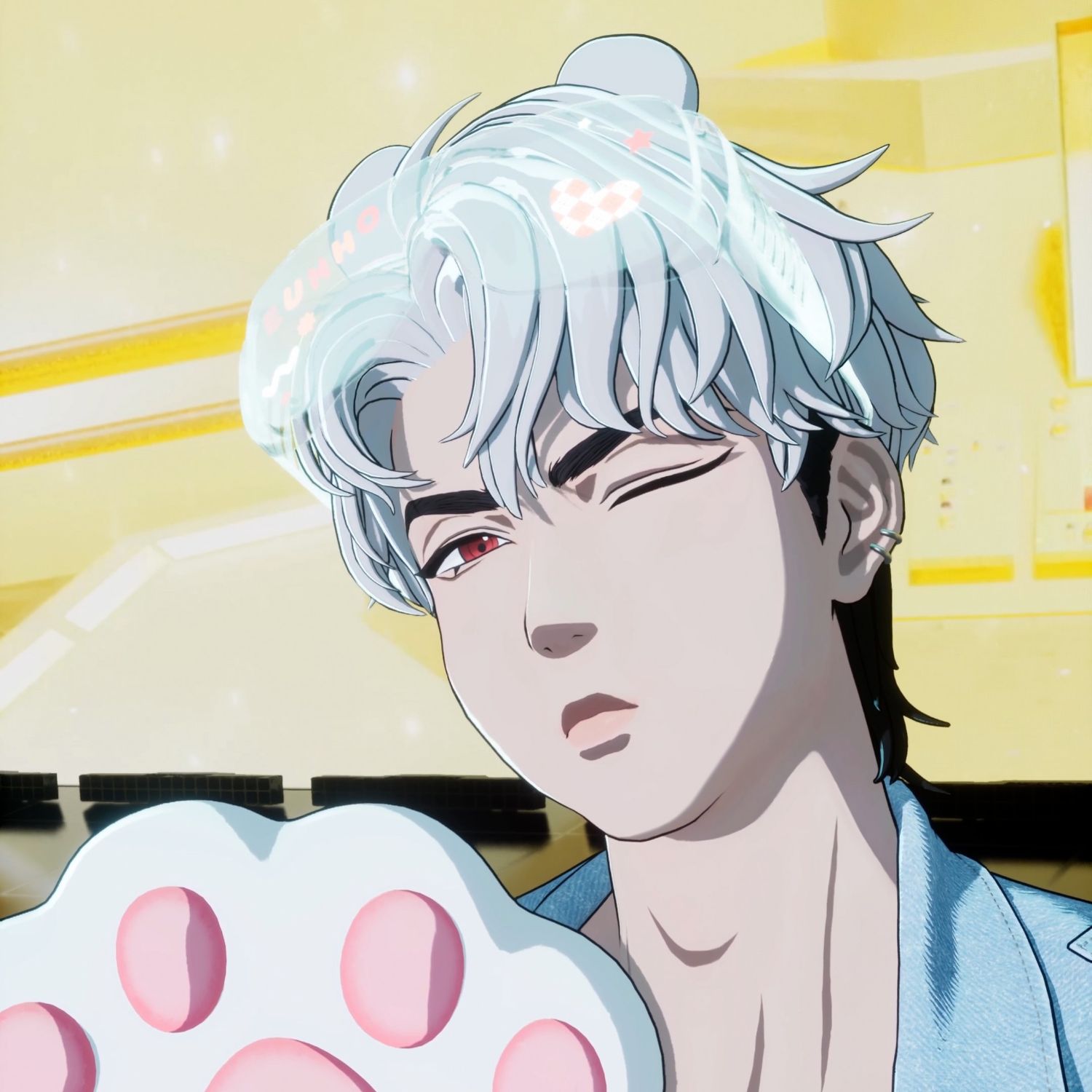 Recent activity shot of Eunho (PLAVE)