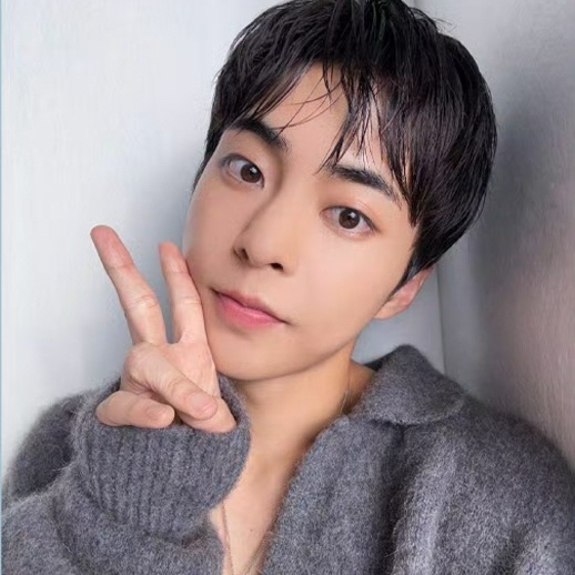 Recent activity shot of Xiumin (EXO)