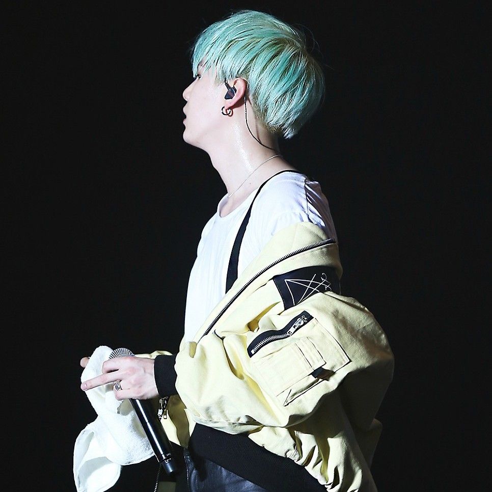 Recent activity shot of SUGA (BTS)