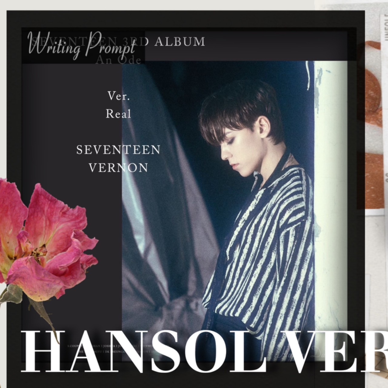 Recent activity shot of Vernon (SEVENTEEN)