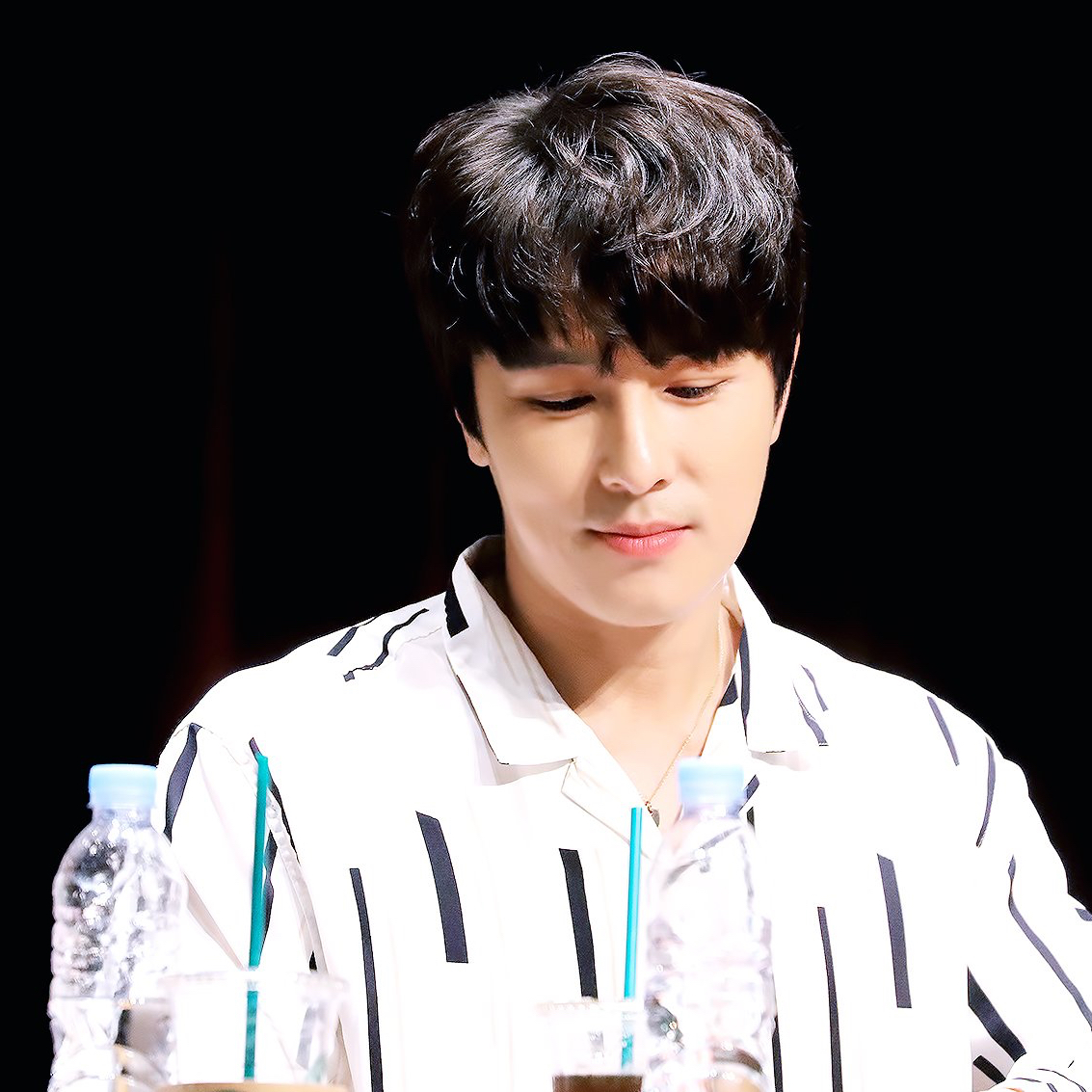 A moment captured by Kim Dongwan (SHINHWA)'s fan