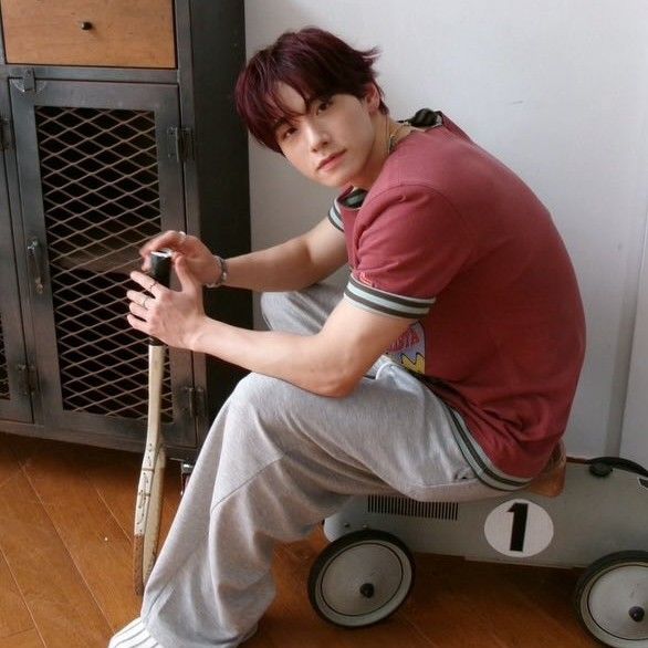 Recent activity shot of Sato Keigo (JO1)