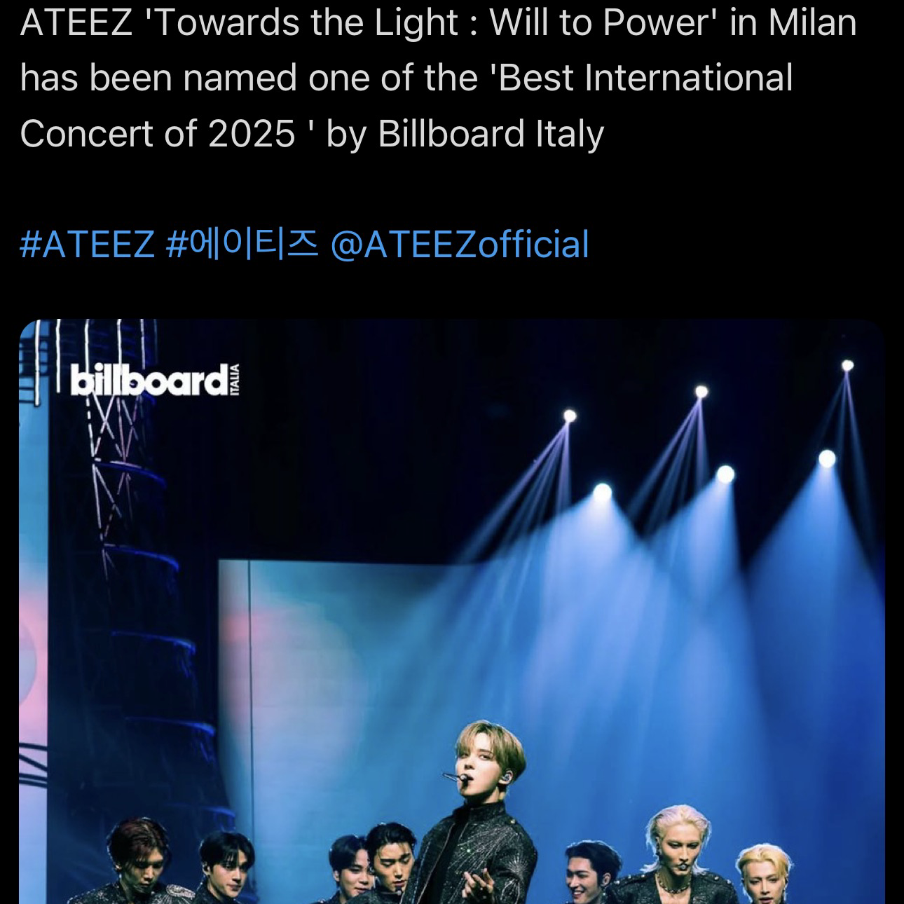 Latest photo of ATEEZ