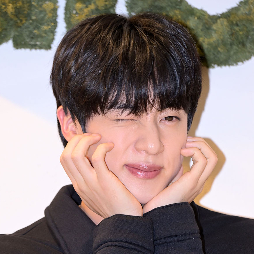 Recent activity shot of Jin (BTS)