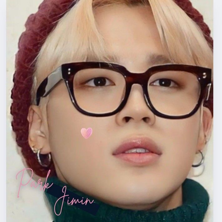 Recent activity shot of Jimin (BTS)