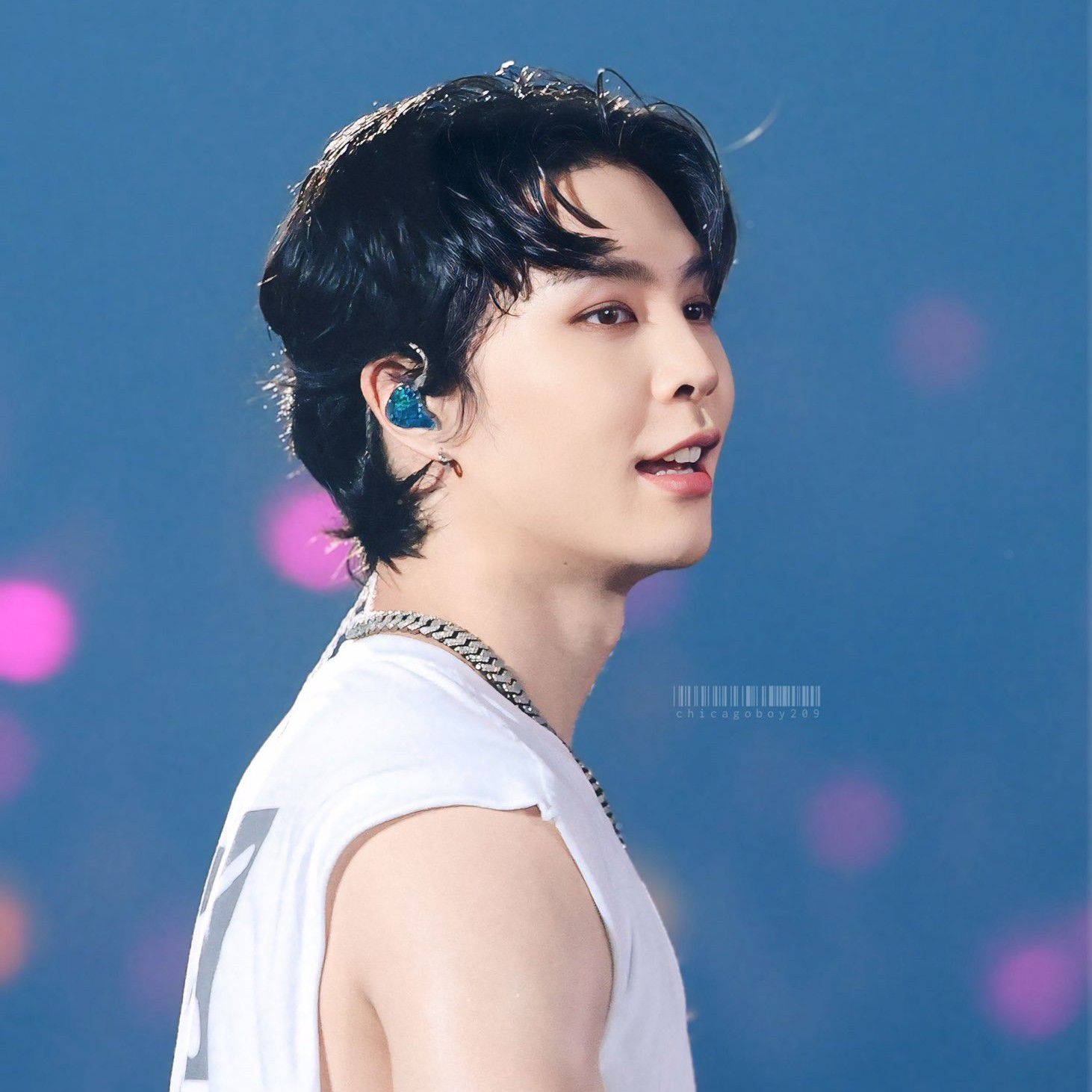 Recent activity shot of Johnny (NCT 127)