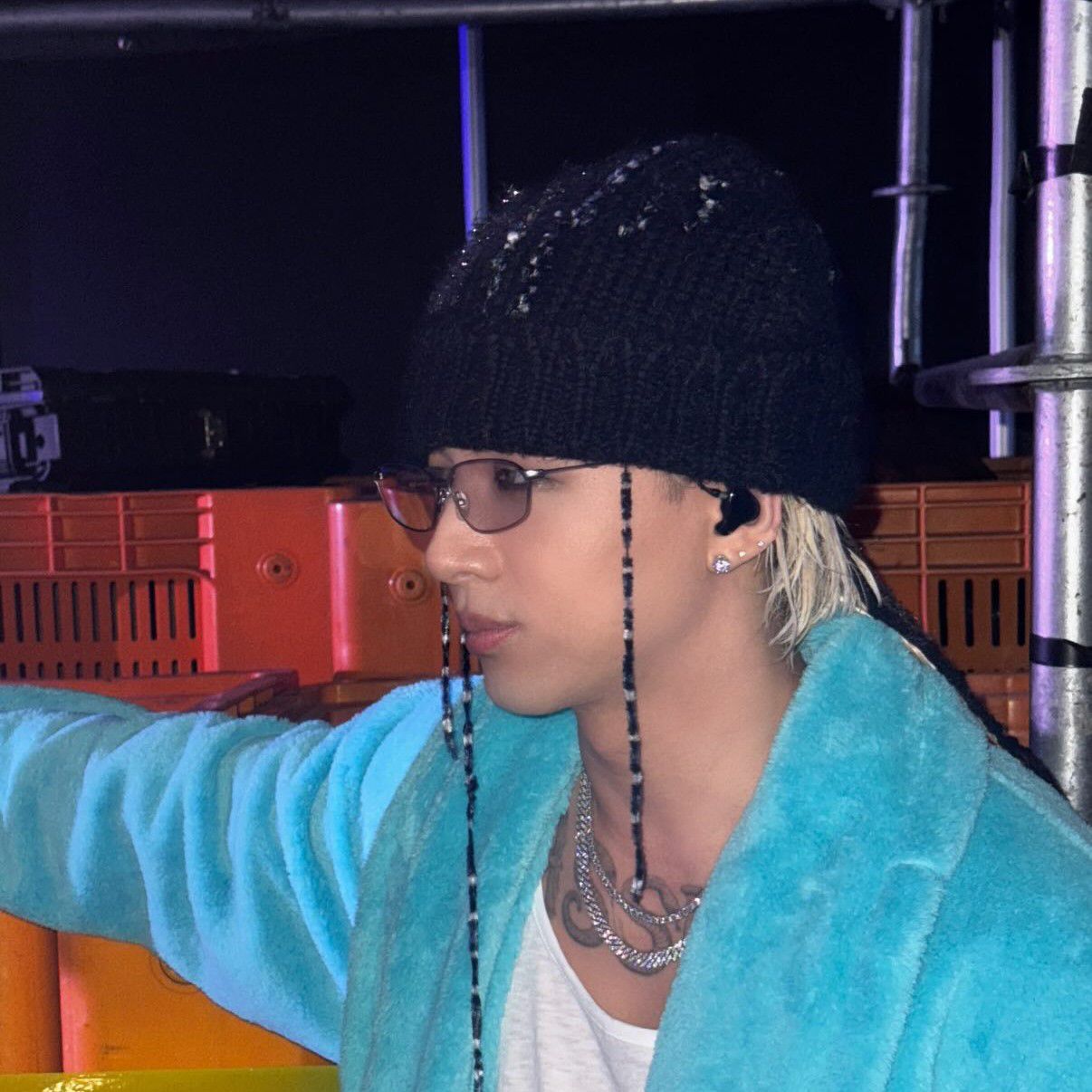 A moment captured by Taeyang (BIGBANG)'s fan