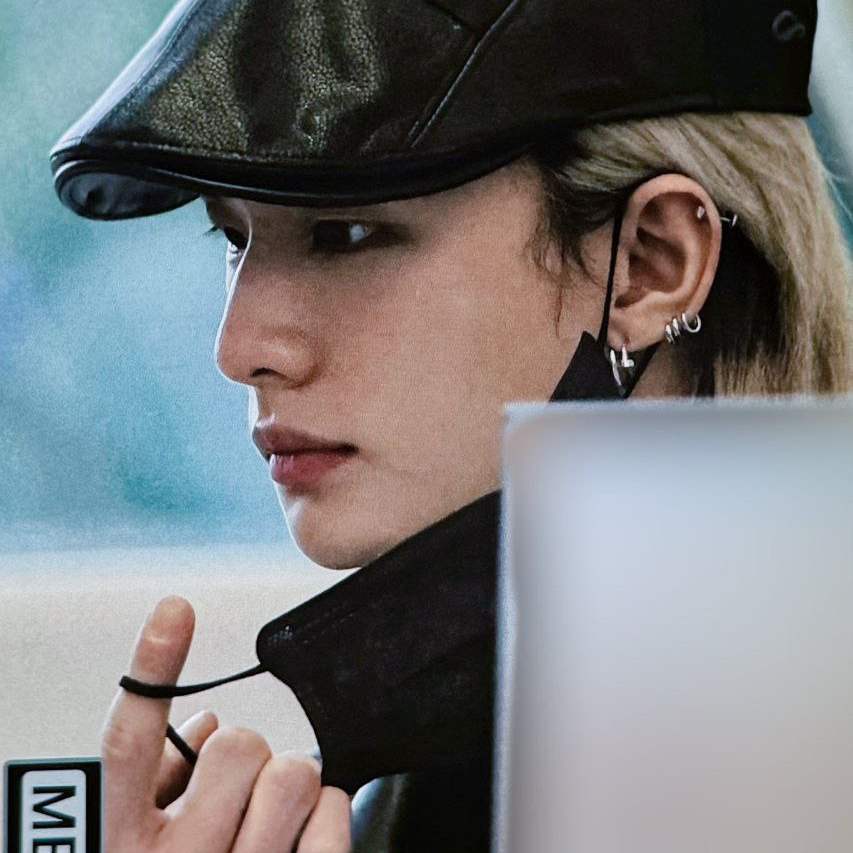 Recent activity shot of Hyunjin (Stray Kids)