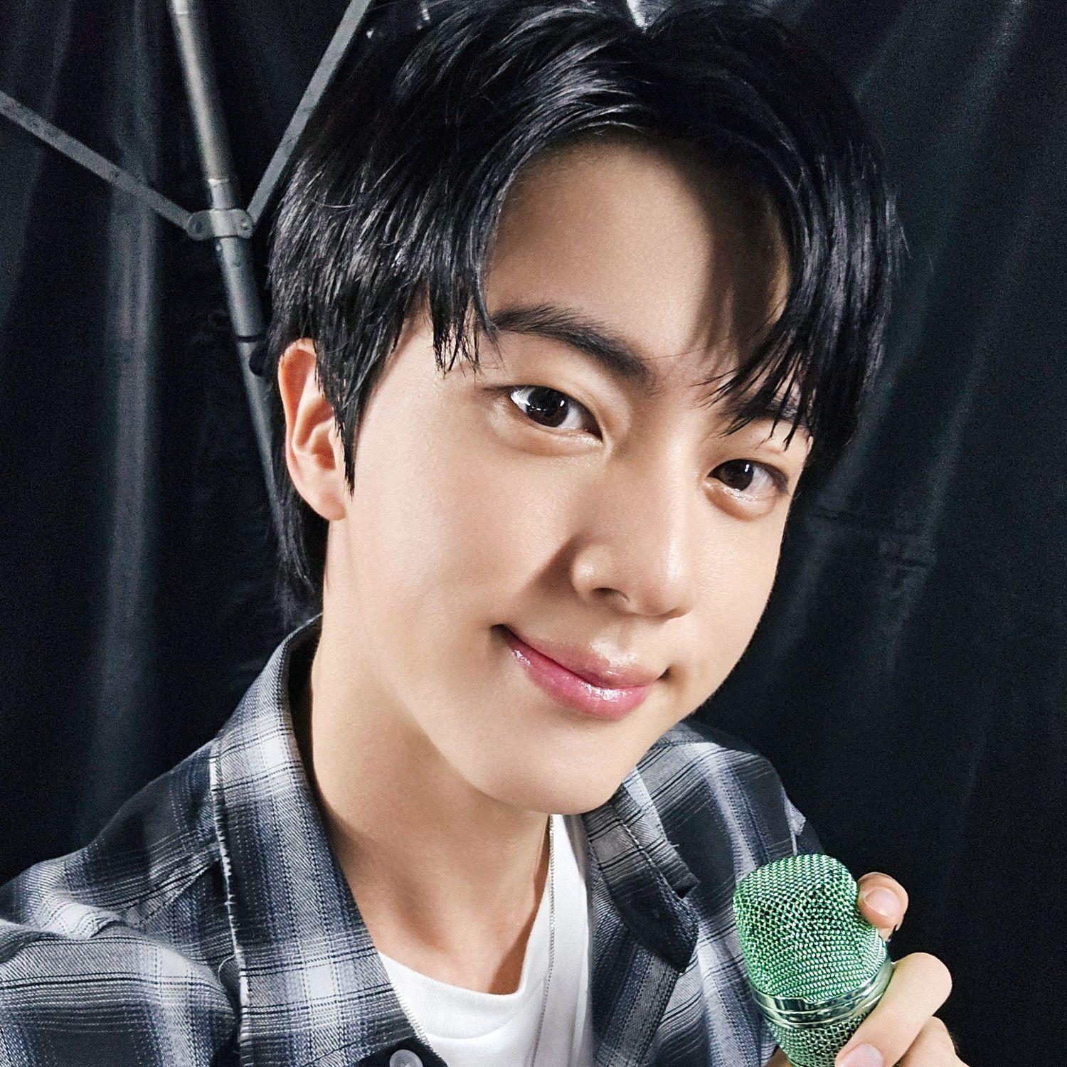 Recent activity shot of Jin (BTS)