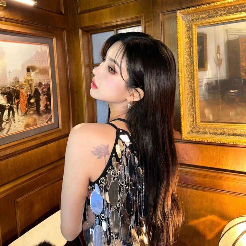 Recent activity shot of Soyeon (i-dle)