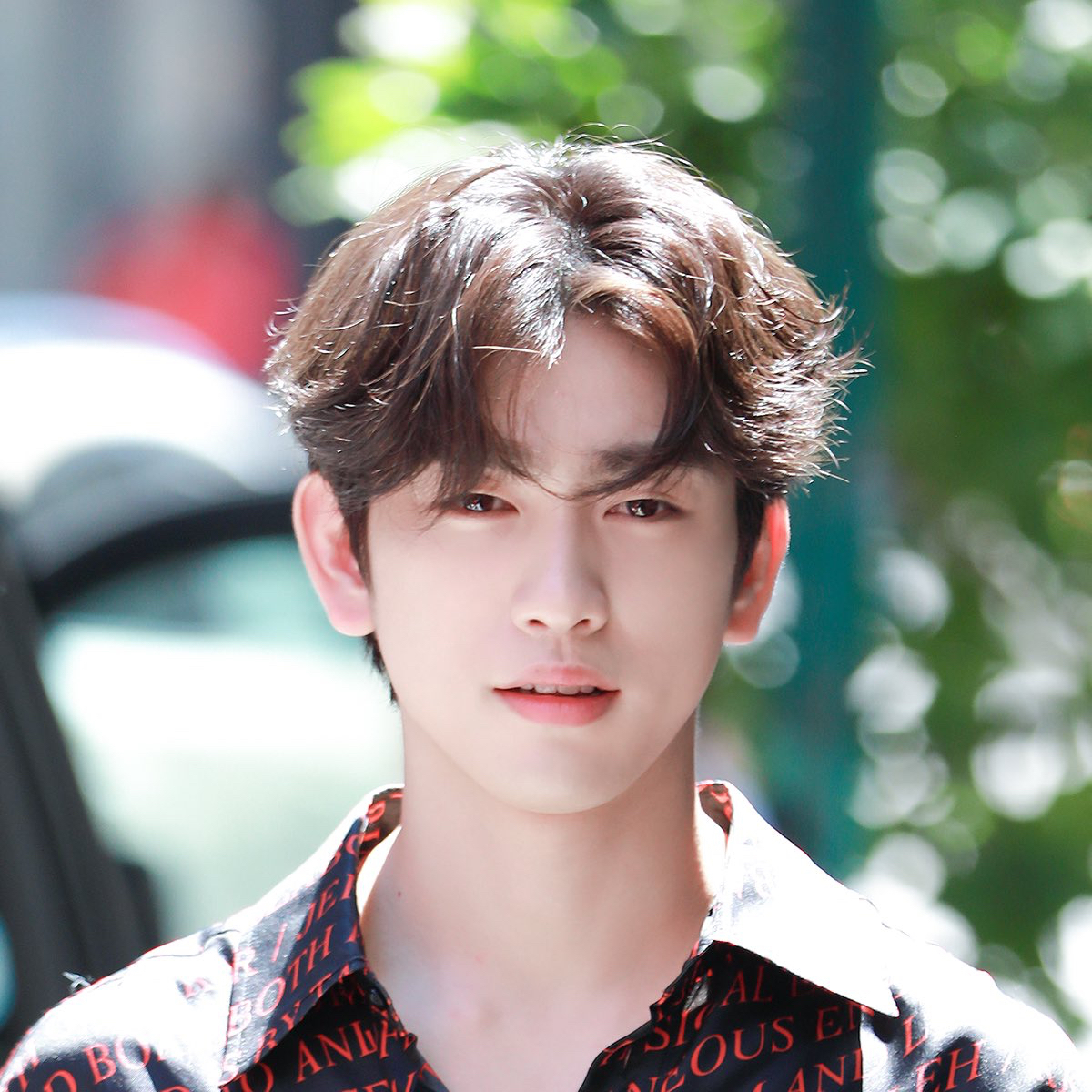 A moment captured by Jinyoung (GOT7)'s fan