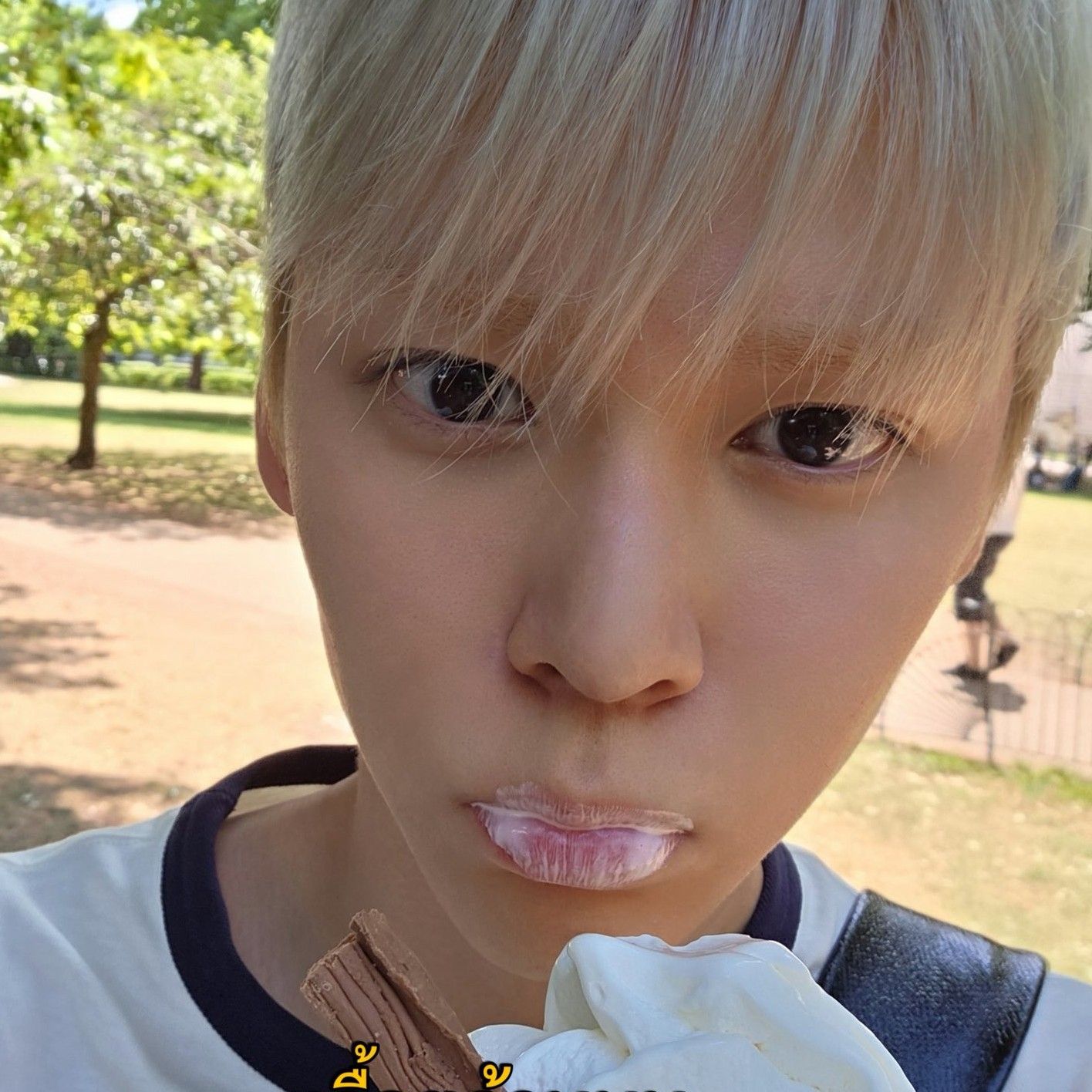 Behind-the-scenes cut of Eunseok (RIIZE)