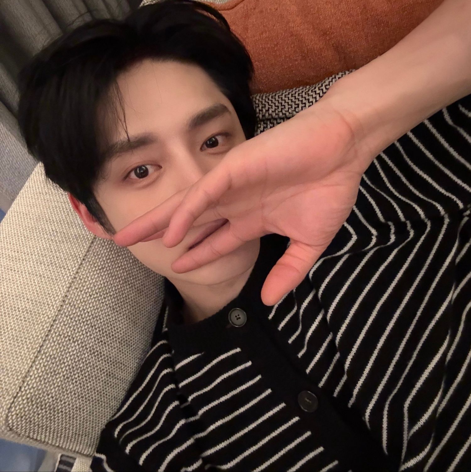 Recent activity shot of Kim Jiwoong (ZEROBASEONE)