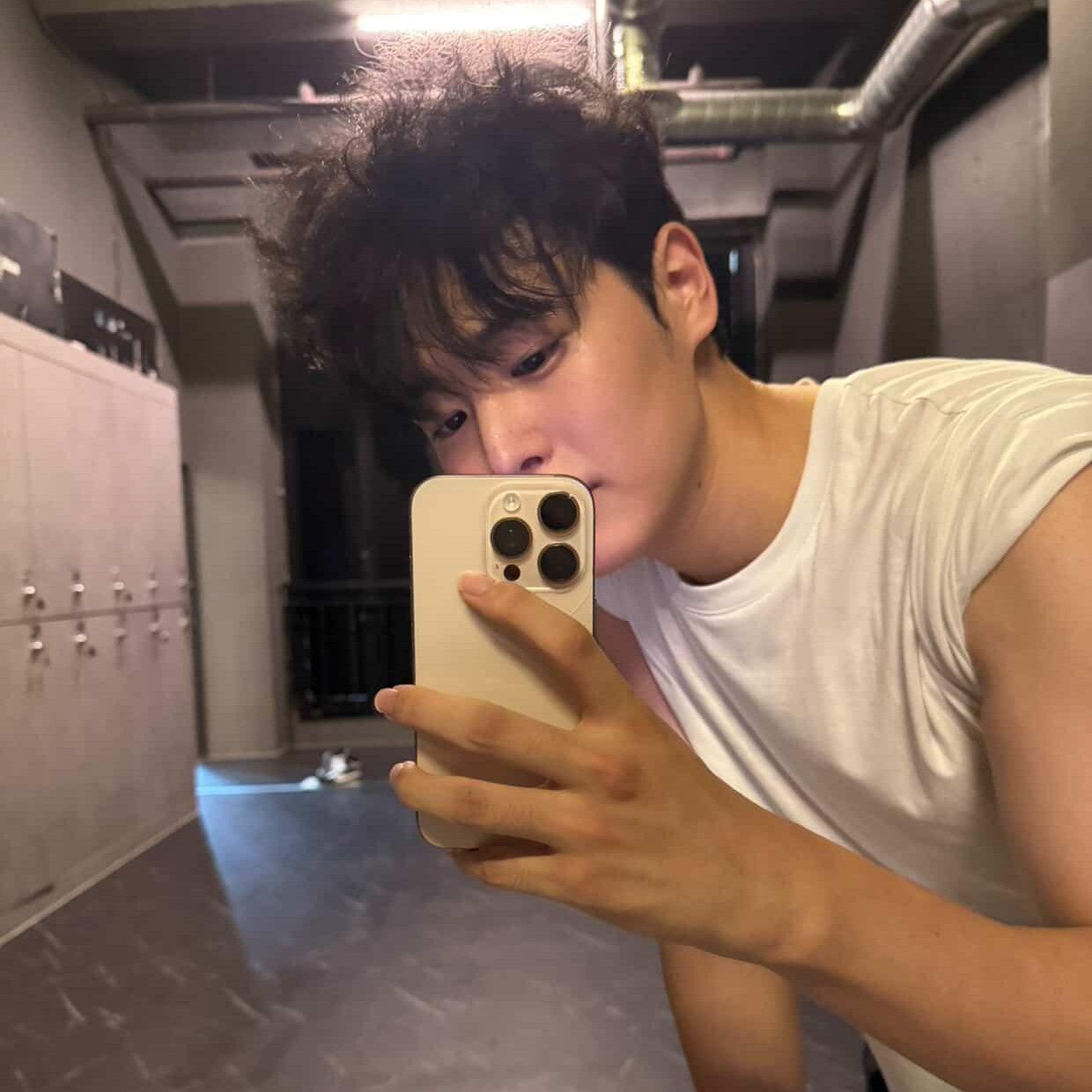 Recent activity shot of Choi Byungchan