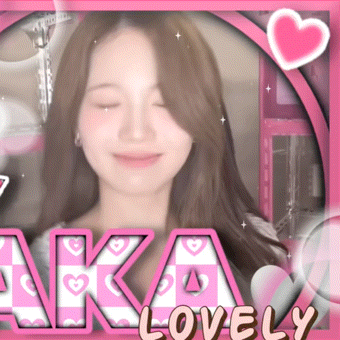 Behind-the-scenes cut of Ayaka (NiziU)