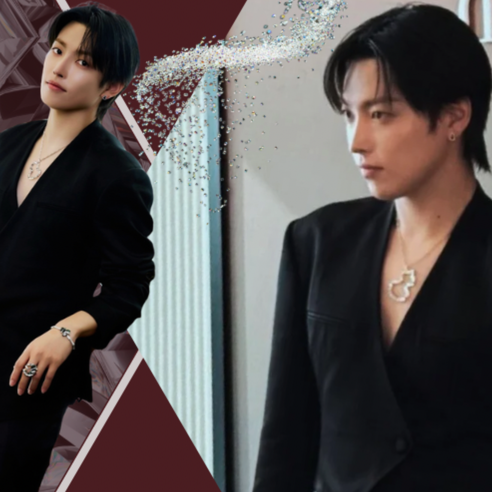 Behind-the-scenes cut of Hongjoong (ATEEZ)