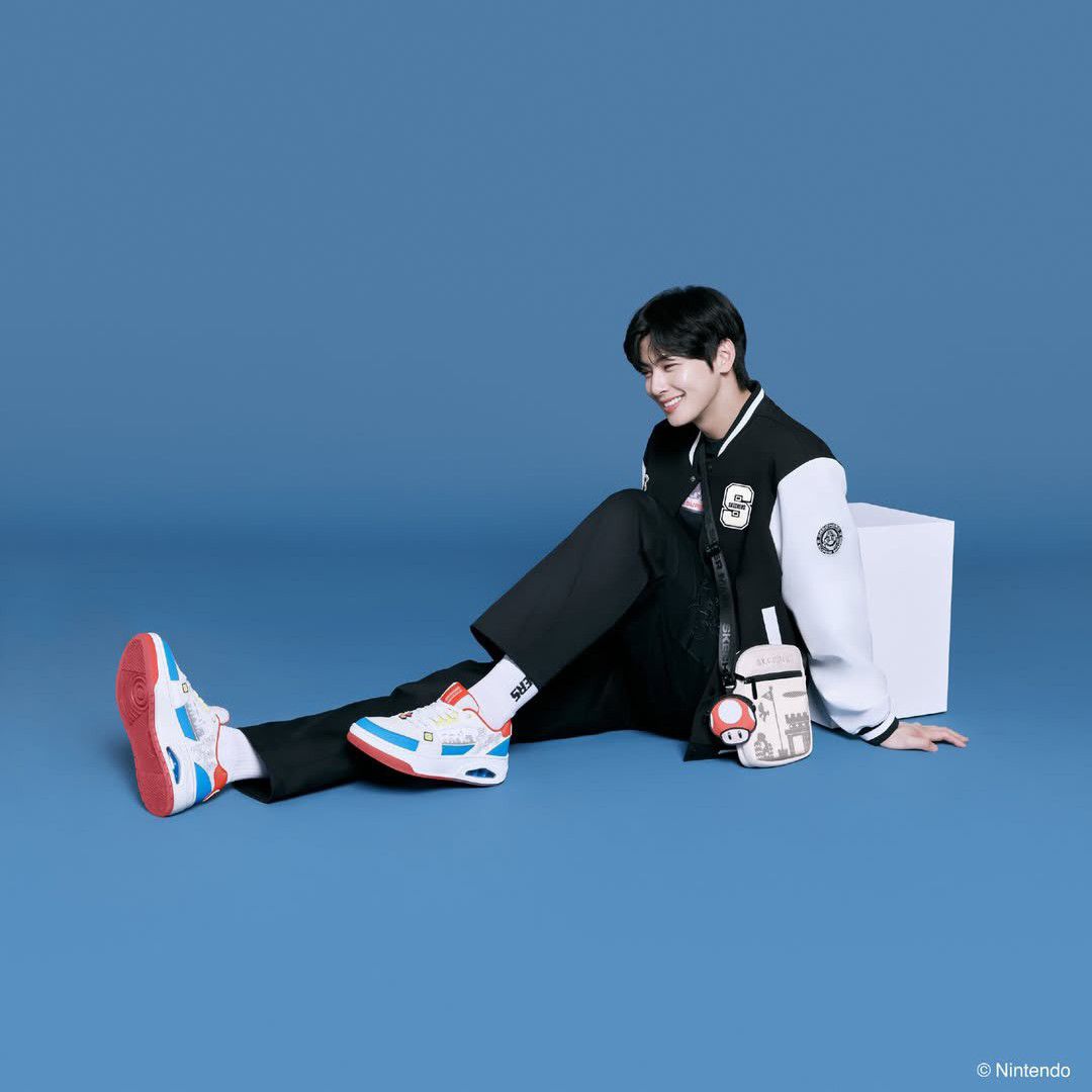 Recent activity shot of Eunwoo (ASTRO)