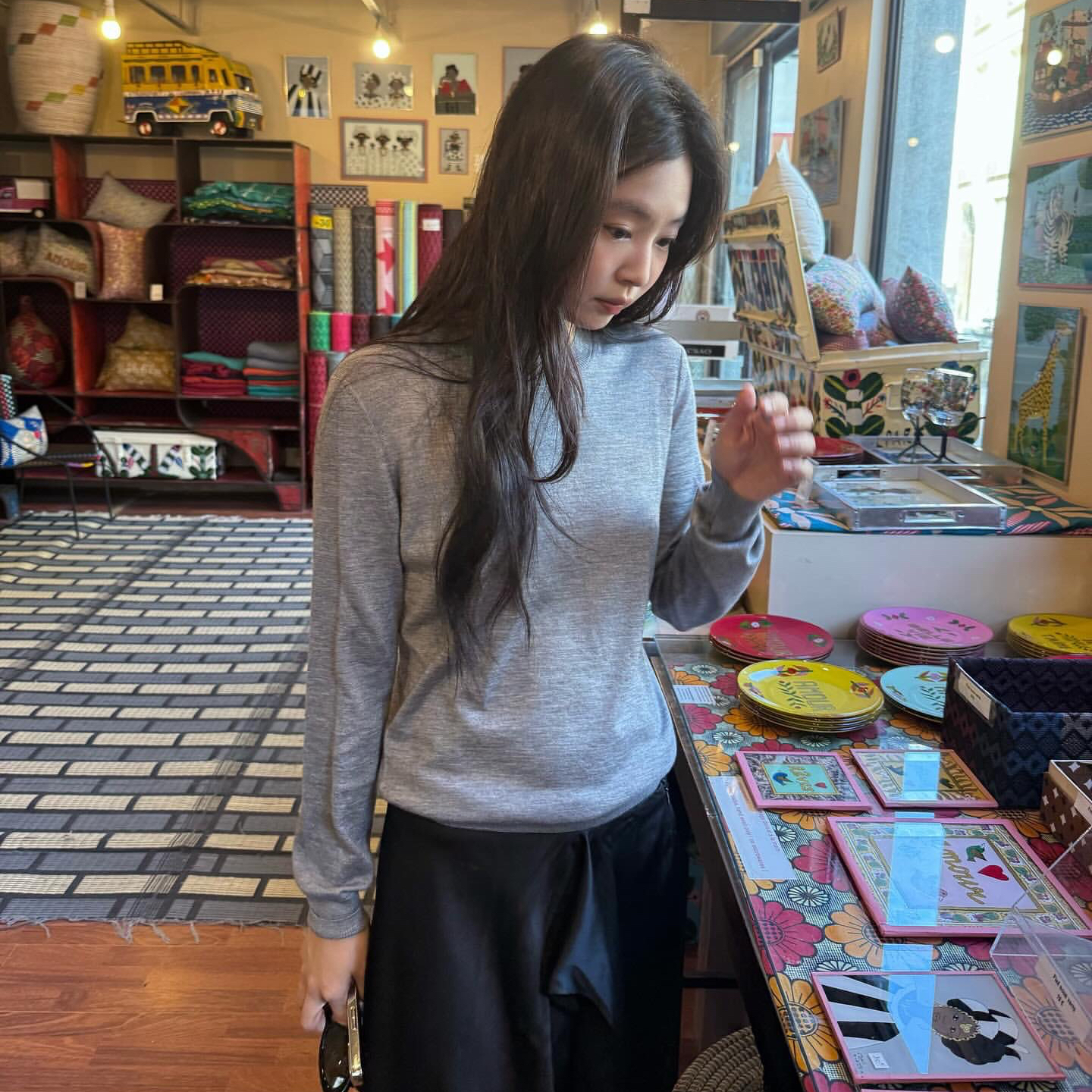 Jennie (BLACKPINK)粉絲拍下的瞬間