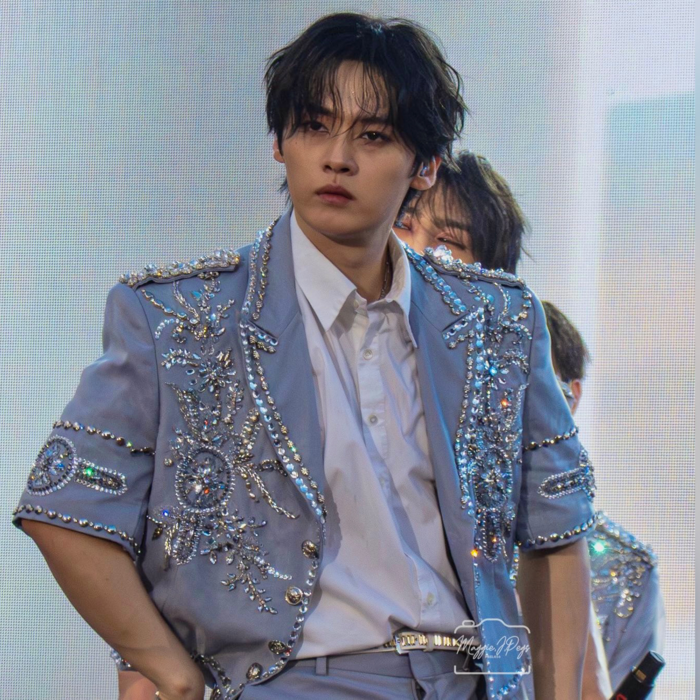Recent activity shot of Lee Know (Stray Kids)