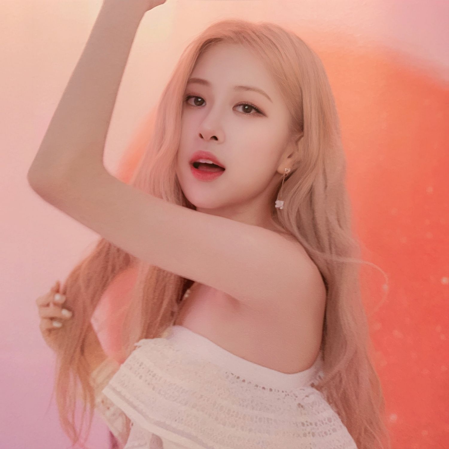 A moment captured by ROSÉ (BLACKPINK)'s fan